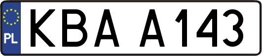 KBAA143