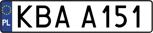 KBAA151