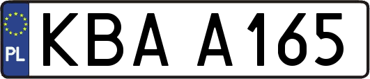 KBAA165