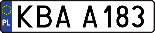 KBAA183