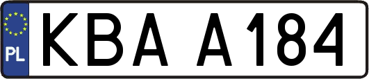 KBAA184