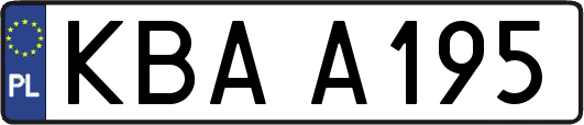 KBAA195