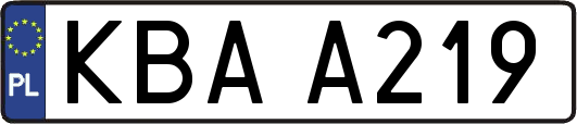 KBAA219