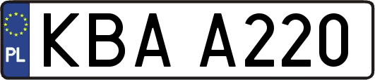 KBAA220