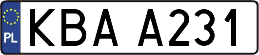 KBAA231