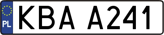 KBAA241