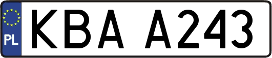 KBAA243