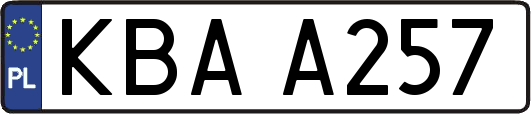KBAA257
