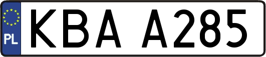 KBAA285