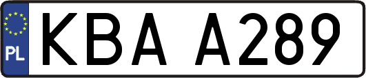 KBAA289