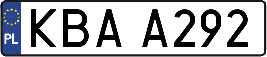 KBAA292