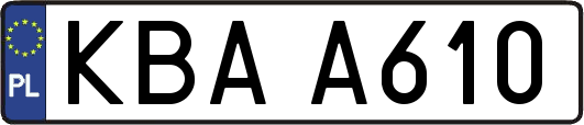 KBAA610