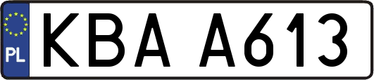 KBAA613