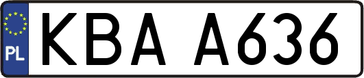 KBAA636