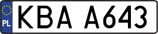 KBAA643