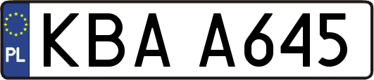 KBAA645