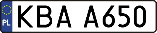 KBAA650