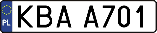 KBAA701