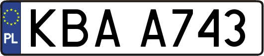 KBAA743