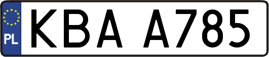 KBAA785