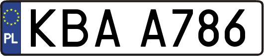 KBAA786