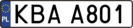 KBAA801