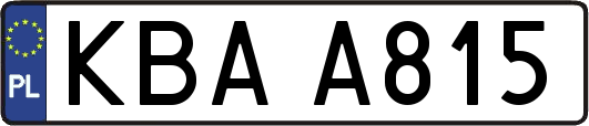KBAA815