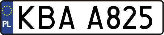 KBAA825