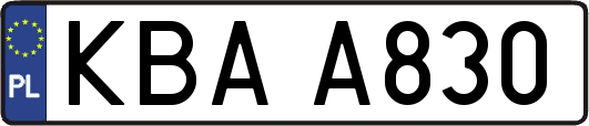 KBAA830