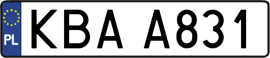 KBAA831