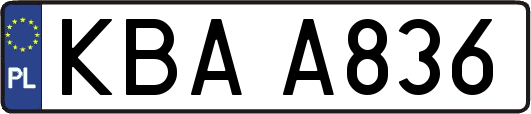 KBAA836