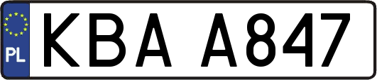 KBAA847