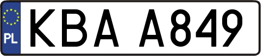KBAA849