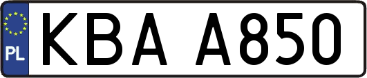KBAA850