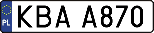 KBAA870