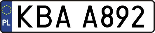 KBAA892