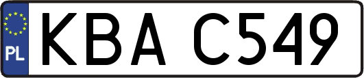 KBAC549