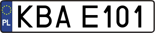 KBAE101