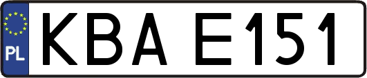KBAE151