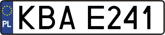 KBAE241