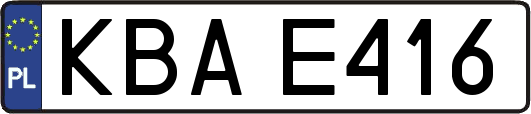 KBAE416