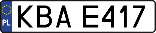 KBAE417