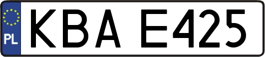 KBAE425