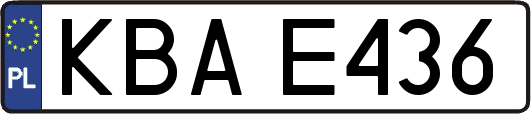 KBAE436