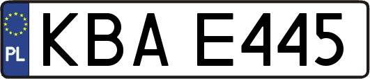 KBAE445