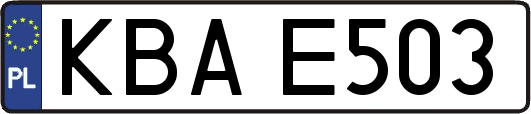 KBAE503