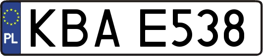 KBAE538
