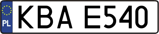 KBAE540