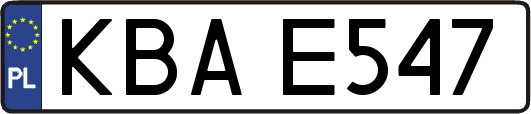 KBAE547