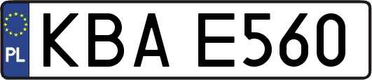 KBAE560